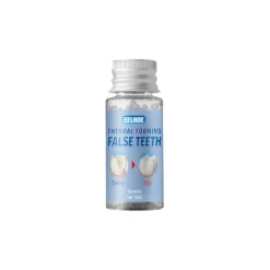 Superstark Formbar Tandlim Superstark Naturharts Tandproteslim Tillfällig Makeup Reparation Trasiga Mellanrum Falska Tänder Fixerat Lim 20g> Tillbehör