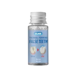 Superstarkt plasttandlim, superstarkt naturligt harts proteslim, tillfällig sminkreparation trasig glugg protes fast lim 20g> Tillbehör