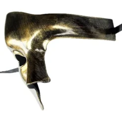 (Svart Guld) Vintage Maskerad Mask Phantom of the Opera Ett Öga><noscript><img width=