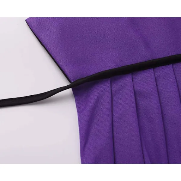Svart och röd vändbar cape Halloween Cape Vampyrdräkt Maskerad Dracula Magiker Djävul Cosplay Vuxen Barn Lila och Svart Ståkrage 120CM/47"—yux 120CM/47" | Fyndiq> Dräkter