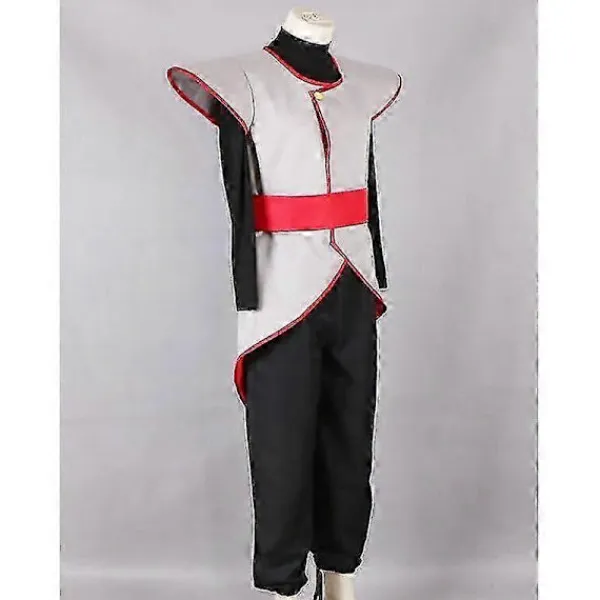 Svart Zamasu Sammanslagen Potara Fusion Cosplay Kostym Outfit Komplett Set S-xl WHBYV> Dräkter