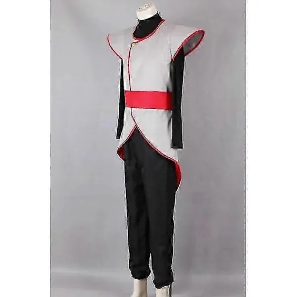 Svart Zamasu Sammanslagen Potara Fusion Cosplay Kostym Outfit Komplett Set S-xl WHBYV> Dräkter
