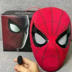 SWMarvel Mascara Miles Spiderman Huvudbonad Cosplay Rörliga Ögon Elektronisk Mask Spindelmannen 1:1 Fjärrkontroll Leksaker För Vuxna Present Ryggsäck | Fyndiq> Masker