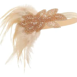 1920-tals Flapper Accessoarer Gatsby Kostym Accessoarer Set 20-tals Flapper Pannband Pärlhalsband Handskar Plasthållare> Tillbehör