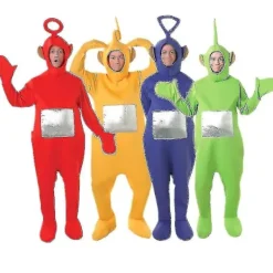 Teletubbies-dräkt för vuxna i 4 färger - Lila & Mer[JUN] m> Dräkter