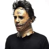 Texas Chainsaw Massacre Leatherface Masker i Latex - Skräckfilm Halloween Cosplay Kostymfest Evenemang Rekvisita Leksaker Karneval Mask> Masker