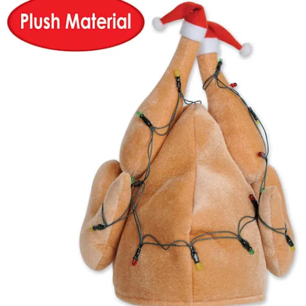 Thanksgiving Hatt Thanksgiving Turkey Hatt Rörlig Turkey Cover Thanksgiving Dekoration Party Hatt> Huvudbonader