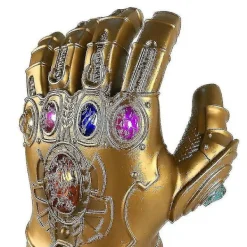 Thanos handskar för barn Infinity Gauntlet med LED-ljus Avengers 4 Cosplay leksak><noscript><img width=
