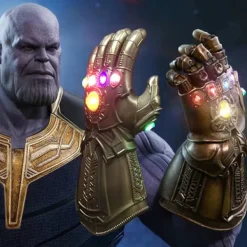 Thanos Infinity Gauntlet Marvel Legends Thanos Handskar - Perfekt One Size><noscript><img width=