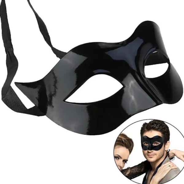 The Good Life Herr eller Dam Kvalitet Venetiansk Maskerad Mask Par> Masker