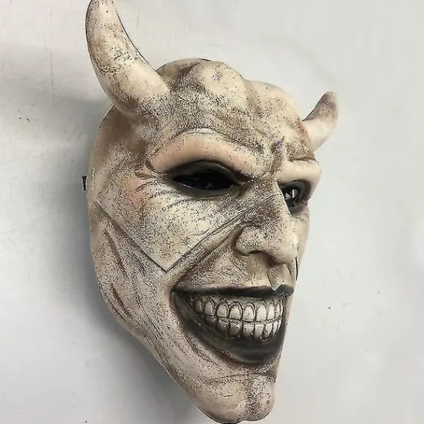 The Grabber Mask Svart Telefon Skräck Halloween Kostym Dödskalle Latex Djävul Läskig Cosplay Prop> Masker
