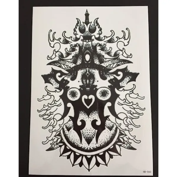 XiaoTeng Tillfällig Tatuering 21 x 15cm - Tribal> Smink