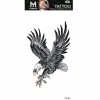 XiaoTeng Tillfällig Tatuering 19 x 9cm - Örn> Smink