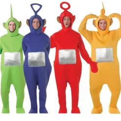 Tinky Winky Teletubbies Vuxen Maskeraddräkt Stag Kostym Lila 170 cm> Dräkter