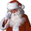 Tomte Skägg och Peruk Set Jul Vuxen (En Storlek)> Tillbehör