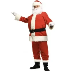 Tomtedräkt komplett femdelad set / Tomte - Jultomte - Jul M><noscript><img width=