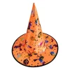 Trollkarlshatt Partyhatt ORANGE Orange> Huvudbonader