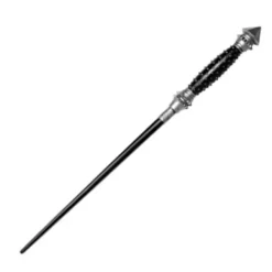 Trollstav 38 cm Lång Trästruktur Tålig PVC-harts Lättviktig Cosplay Party Rollspel Spel Typ 4> Tillbehör