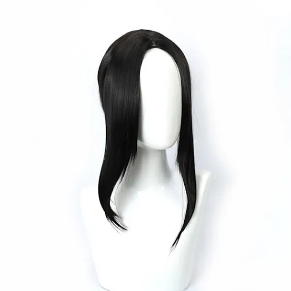 Uchiha Itachi Peruk Lång Cosplay Kostym Peruk Hatt Svart> Peruker
