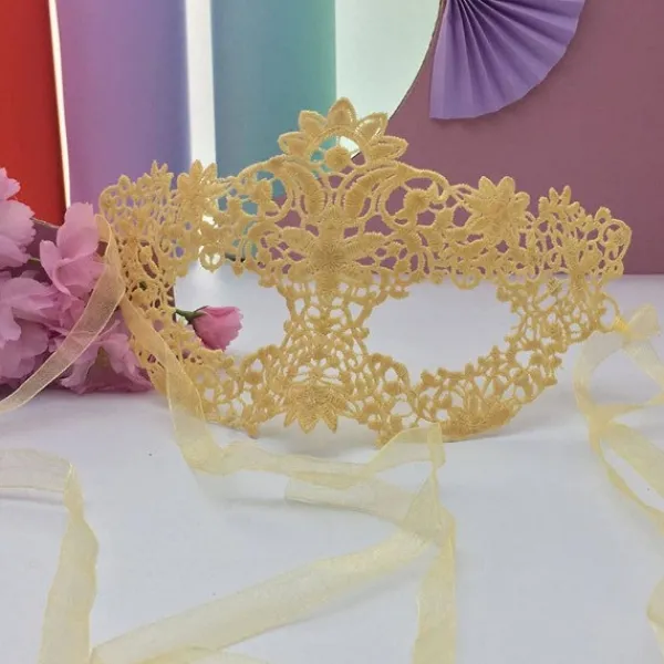 Underhållningsmaskeraddräkter Masker Ögonmasker Partymasker Spetsmasker> Masker