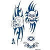 Unisex Arm Body Temporary Tattoo Magic Sticker Waterproof Long Lasting Body Art Stickers> Smink