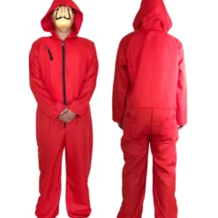 Jettbuying Unisex för Salvador Dali La Casa De Papel Money Heist Cosplay H XL><noscript><img width=