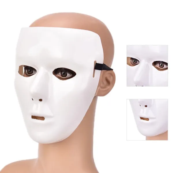 HEET Unisex Mask i Plast Maskeradfest Spöke Teaterrekvisita Dans> Masker