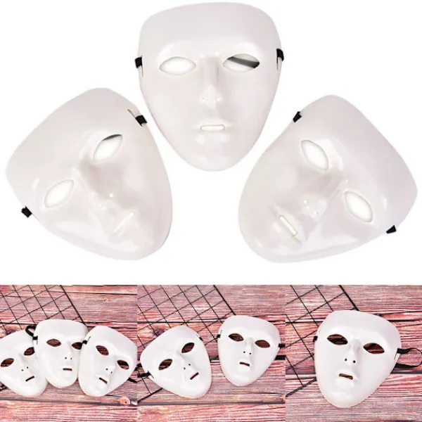 HEET Unisex Mask i Plast Maskeradfest Spöke Teaterrekvisita Dans> Masker