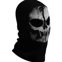 Unisex Spöktryckta Tights Balaclava Mask Bra för Krigsspel Halloween Cosplay Tryck-3> Huvudbonader