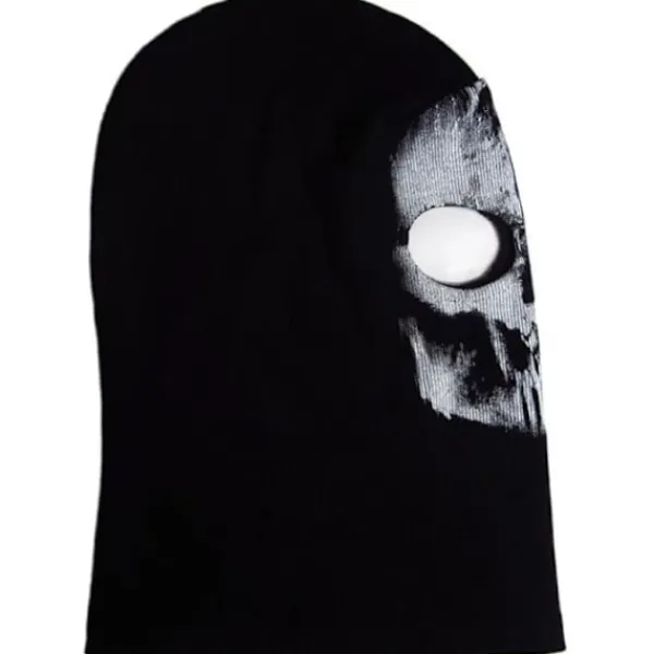 Unisex Spöktryckta Tights Balaclava Mask Bra för Krigsspel Halloween Cosplay Tryck-3> Huvudbonader