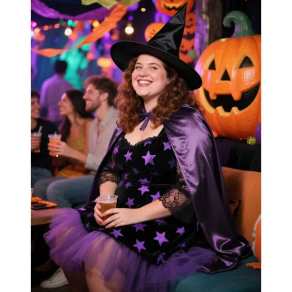 Unisex Vuxen Huvförsedd Cape Fullängd Halloween Jul Kostym Party Mantel Storlek 110 cm till 170 cm 170CM/67"> Dräkter