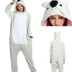 Unisex Vuxen Kigurumi Djurdräkt Bodysuit Pyjamas Fancy 1onesie1 L> Dräkter