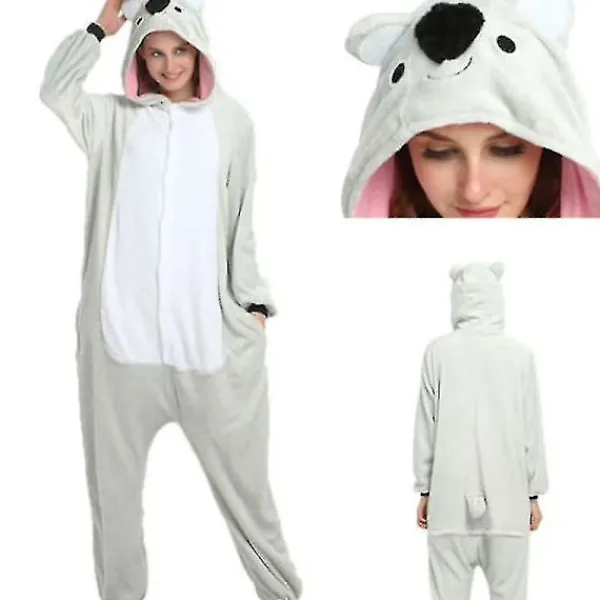 Unisex Vuxen Kigurumi Djurdräkt Bodysuit Pyjamas Fancy 1onesie1 L> Dräkter
