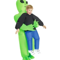 Uppblåsbar Alien Kostym för Halloween Cosplay & Fester[JUN] child> Dräkter