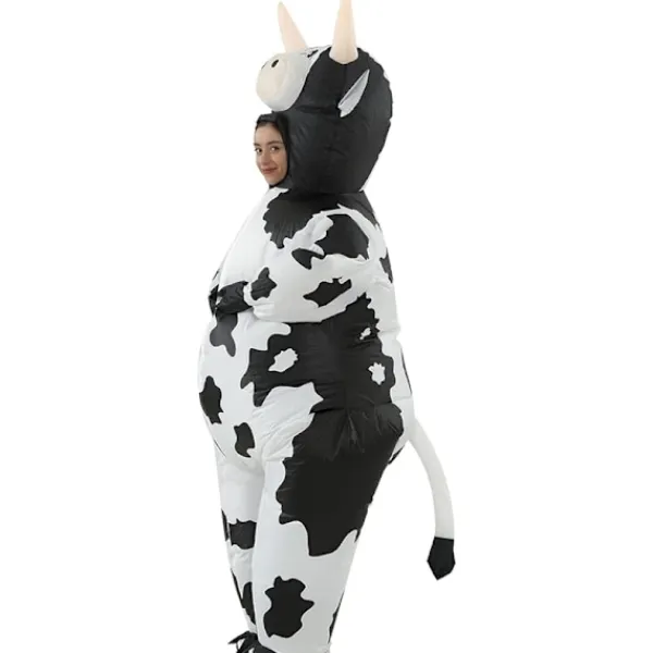 Uppblåsbar kostym ko maskeraddräkt cosplay uppblåsbar overall julkostymer> Dräkter