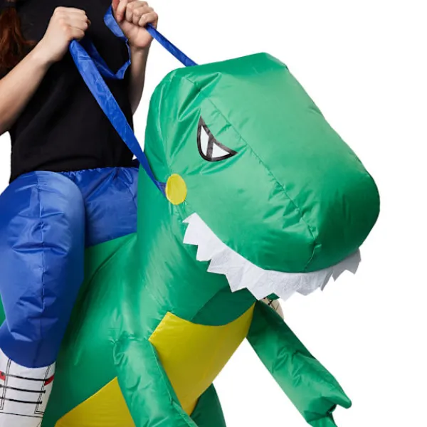 tectake Uppblåsbar maskeraddräkt Dinosaurie-tämjare Beskriving> Dräkter