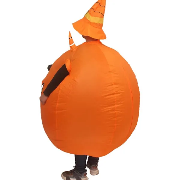 Uppblåsbar Pumpadräkt Rolig Luftblåsande Dräkt Jumpsuit Maskerad Cosplay Halloween Juldräkt Vuxenstorlek> Dräkter