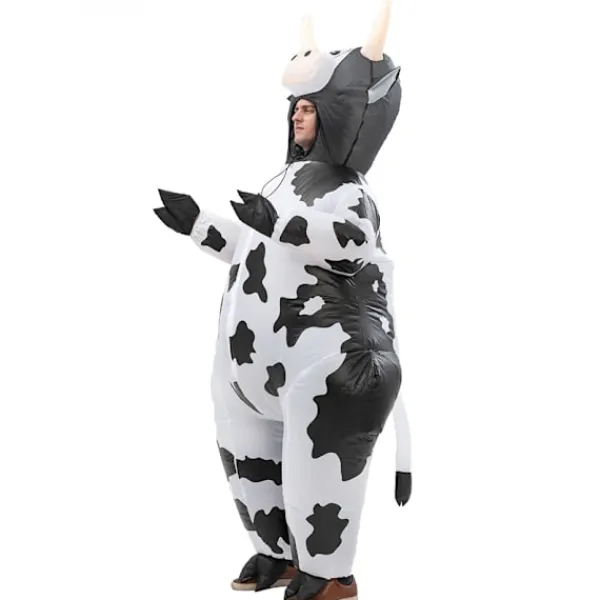 Uppblåsbara Dräkter Julscenframträdanden Halloweenkostymer Mjölkko Adult size> Dräkter