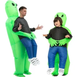 Uppblåsbara Dräkter Julscenföreställning Dräkter Halloween Dräkter utomjordisk Vuxenstorlek extraterrestria extraterrestria_yux extraterrestria{FY} Adult size | Fyndiq> Dräkter