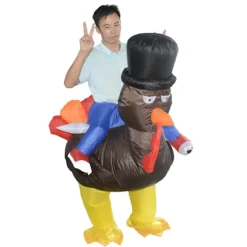 Uppblåsbara Halloween kostymer Turkiet kostym för män><noscript><img width=