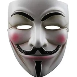 ATELA V för Vendetta Guy Fawkes Mask Quality Anonymous Mask Halloween Costume Hackers Mask Cosplay Party Mask One Size> Masker