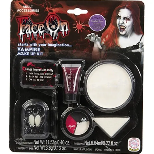 Vampyr Sminkset / Sminkkit - Smink - 5 Delar - Halloween> Smink