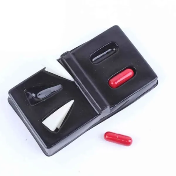 Maskeradjätten.se Vampyrtänder 2,6 cm 2-pack med blodampuller Halloween one size> Tillbehör