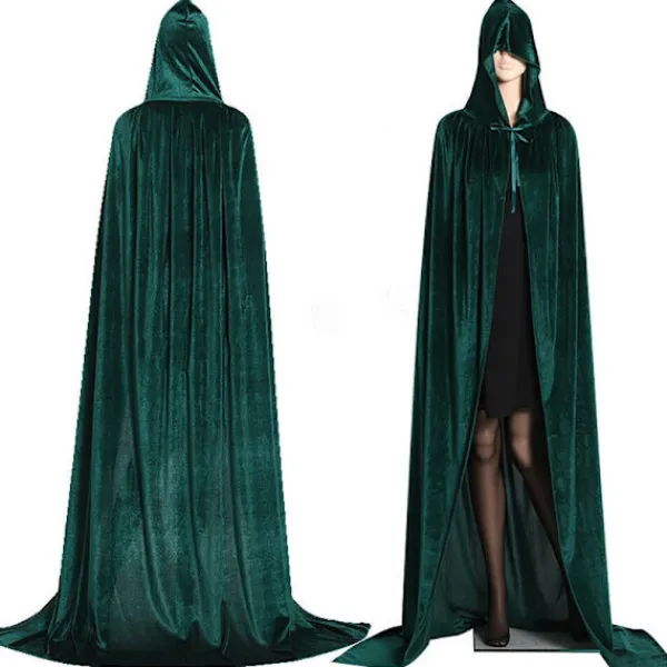 Velvet Cloak Cape Ghost Capes BLÅ> Tillbehör