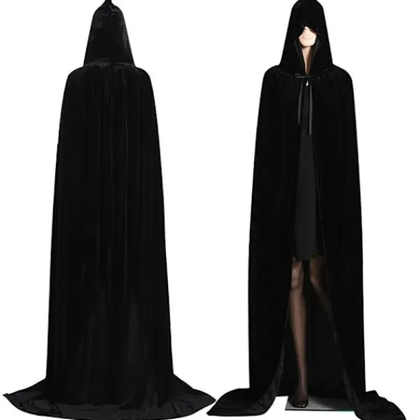 Velvet Cloak Cape Ghost Capes BLÅ> Tillbehör