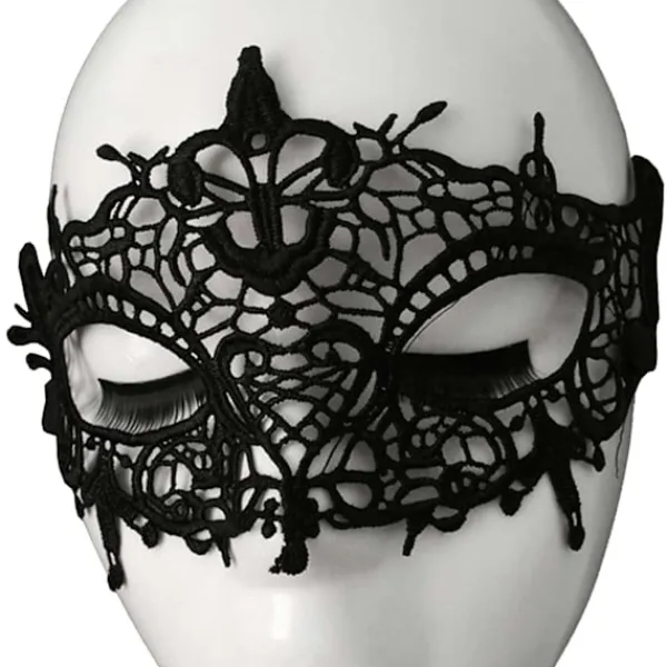 Megabilligt Venetiansk Ögonmask i Spets - Spetsmask Bal Maskerad Halloween> Masker