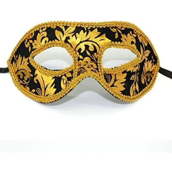 Venetiansk mask, maskerad karnevalsmasker ansiktskostym karneval-FA-> Masker