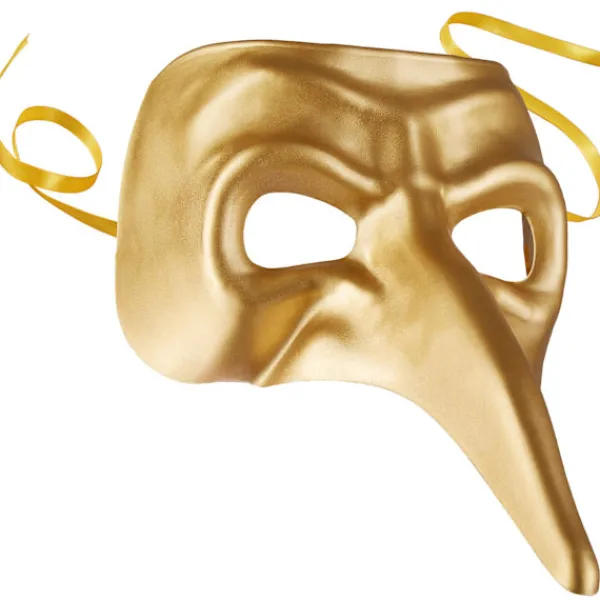 tectake Venetiansk mask med lång näsa> Masker