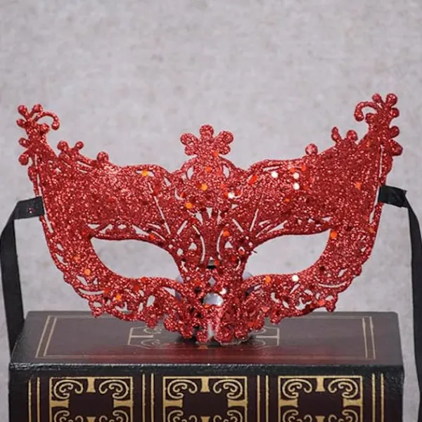 Venetiansk Maskeradmask Halloween Kostym Mardi Gras Cosplay Party Kostymtillbehör Dans Bröllopsmask> Masker