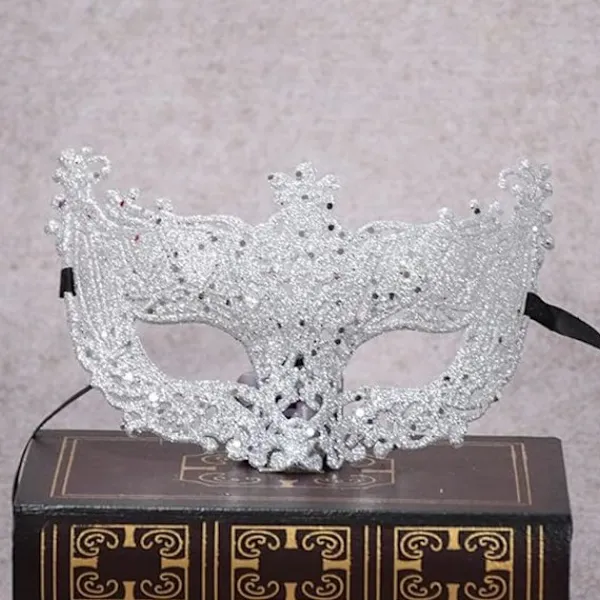 Venetiansk Maskeradmask Halloween Kostym Mardi Gras Cosplay Party Kostymtillbehör Dans Bröllopsmask> Masker